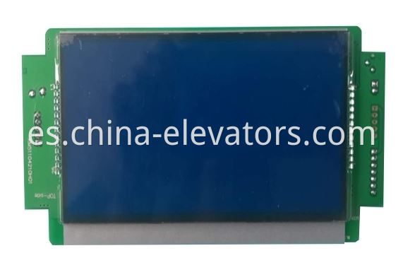 Tablero de pantalla LCD LCD Kone Elevator KM51104209G01 KONE Elevator Blue LCD Display Board KM51104209G01